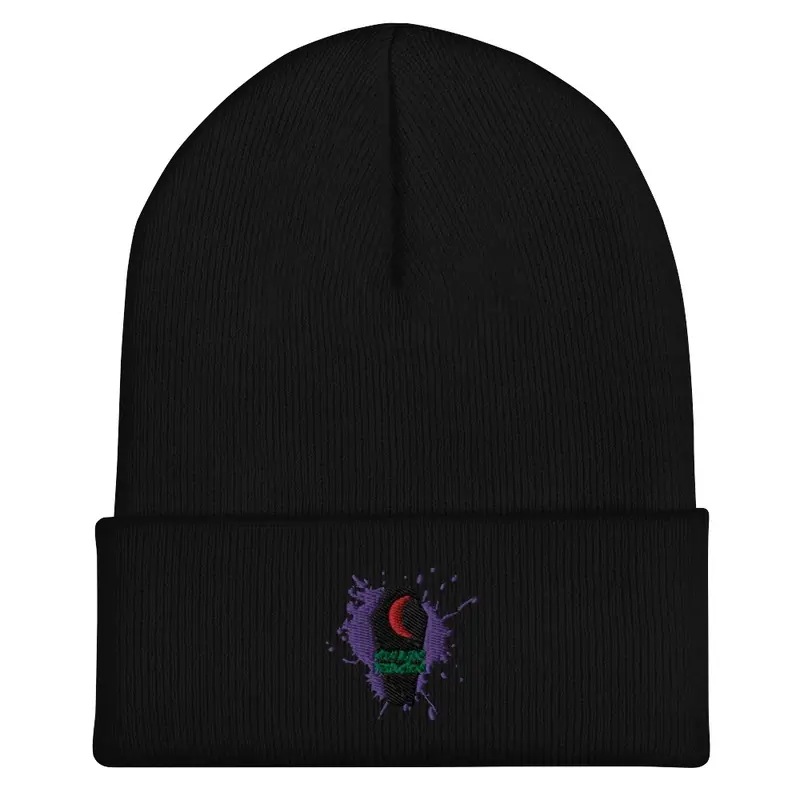 Purple Splat Beanie